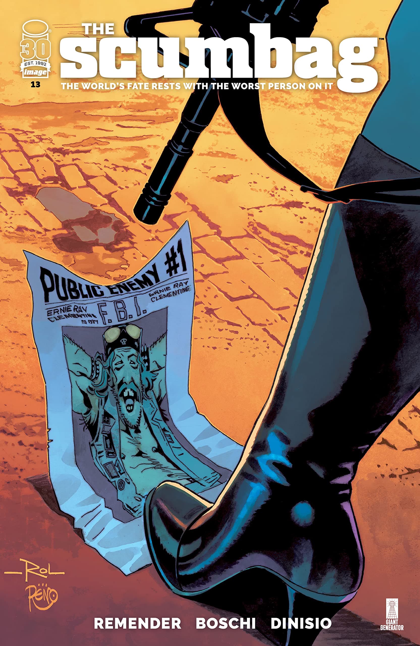 The Scumbag #13 cover