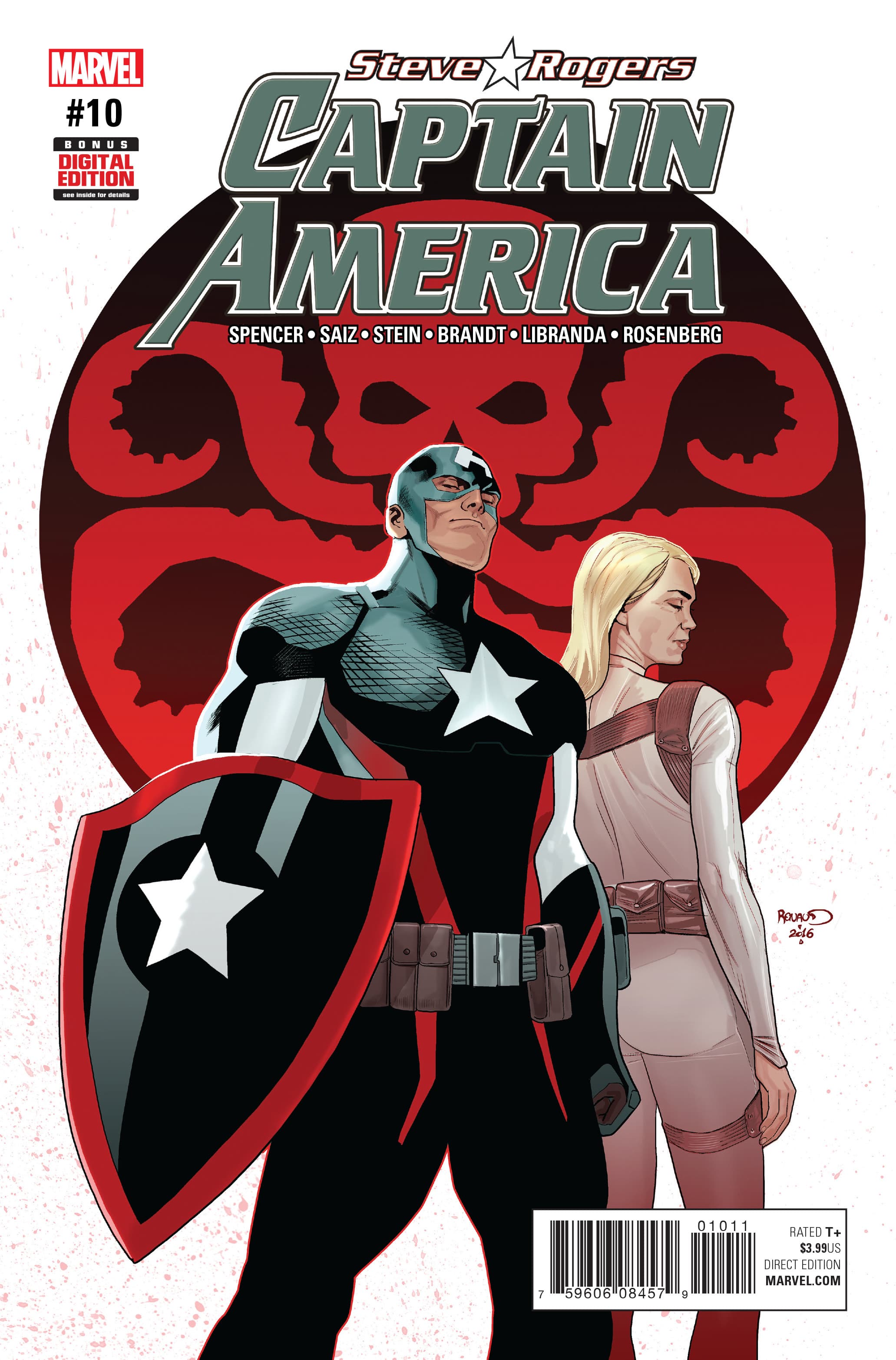Captain America: Steve Rogers #10 cover