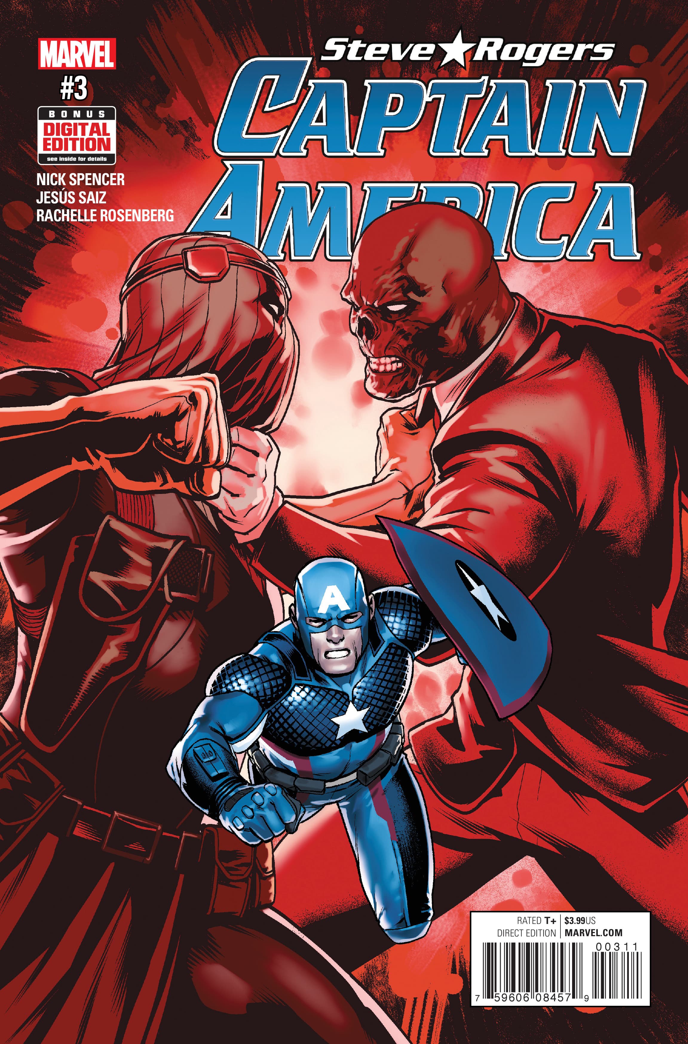 Captain America: Steve Rogers #3 cover
