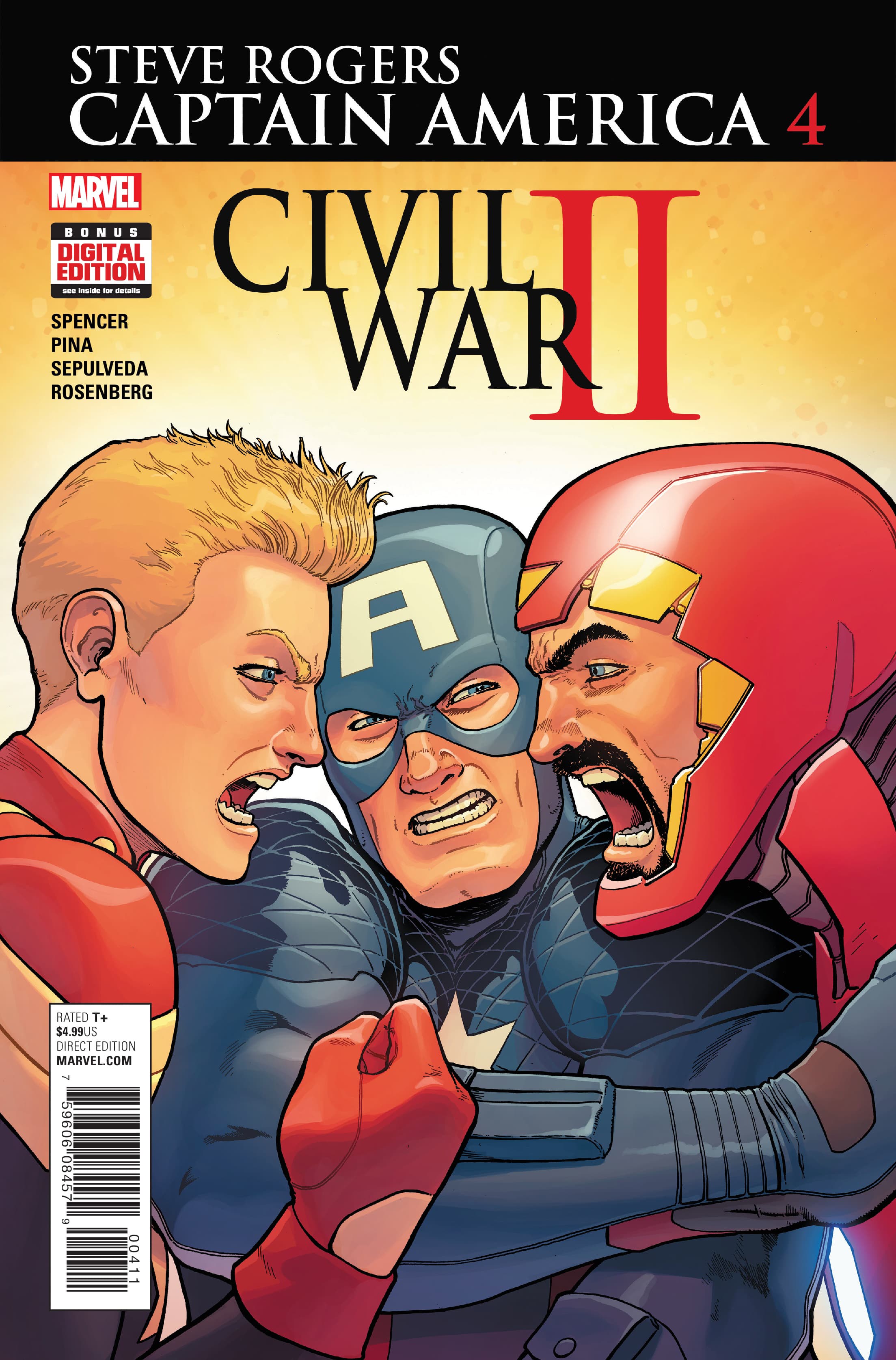 Captain America: Steve Rogers #4 cover