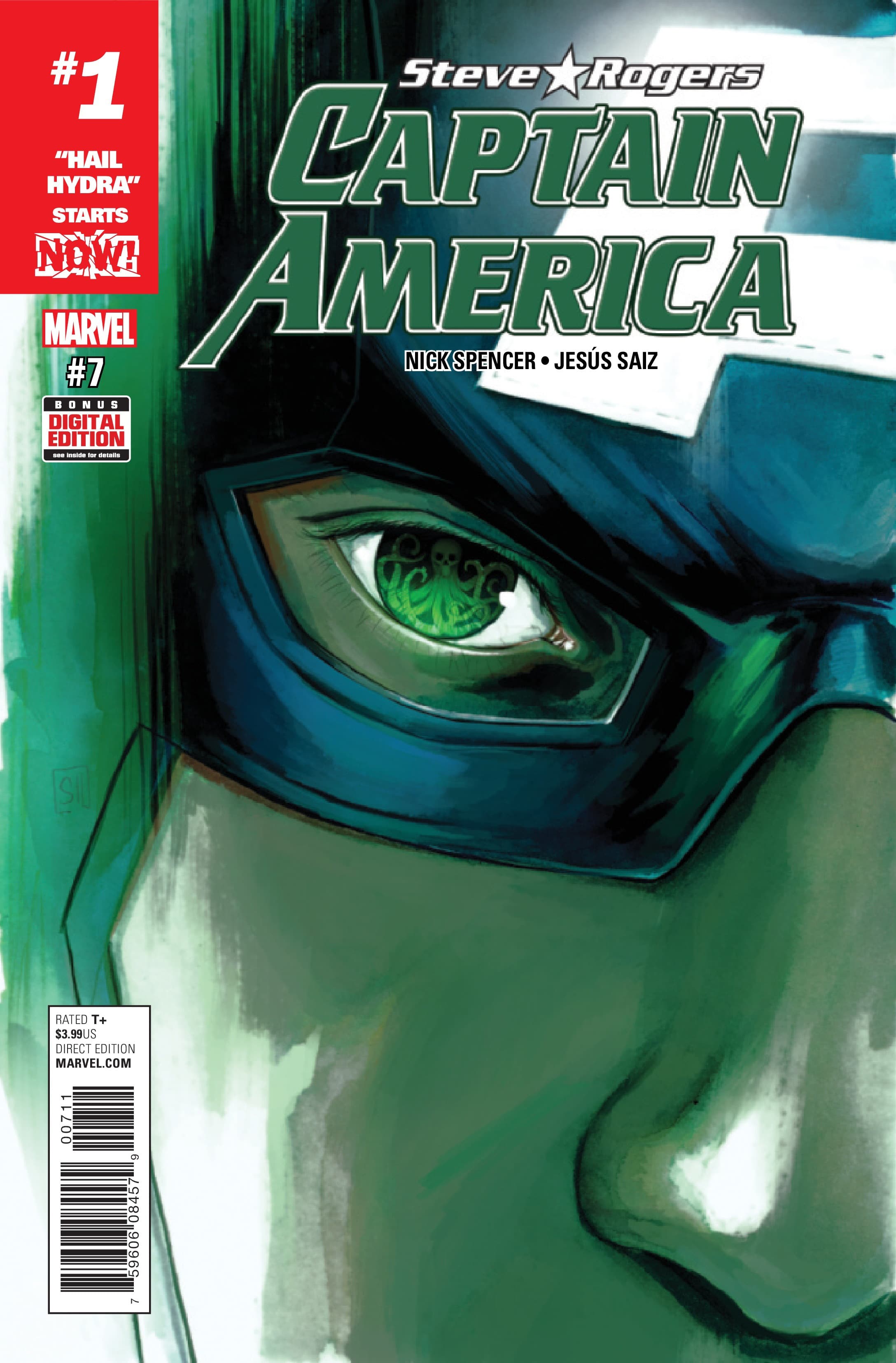 Captain America: Steve Rogers #7 cover