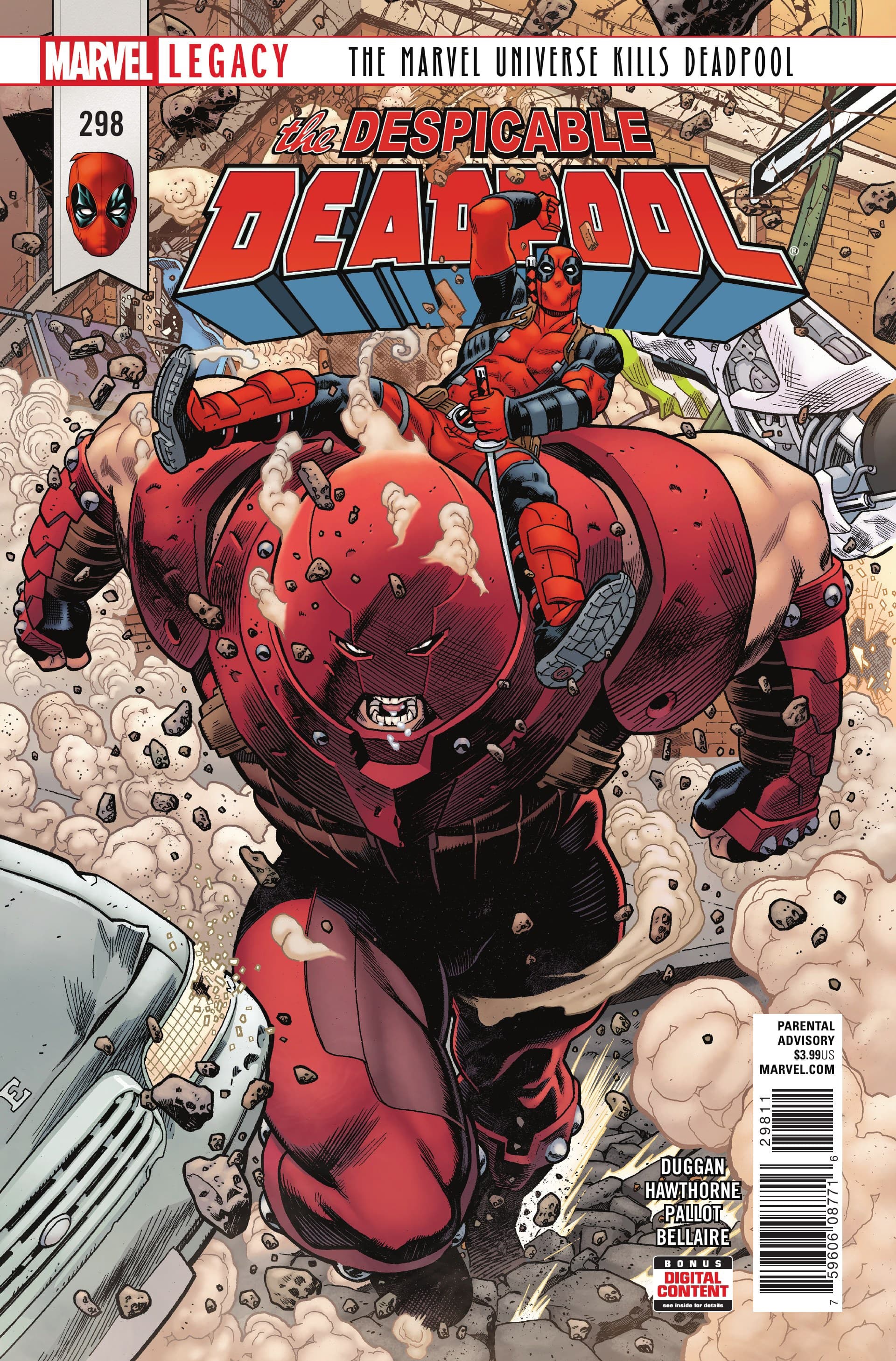 Despicable Deadpool #298 cover