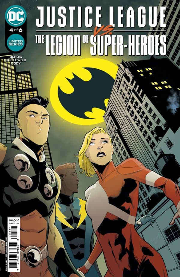 Justice League vs. the Legion of Super-Heroes #4 cover