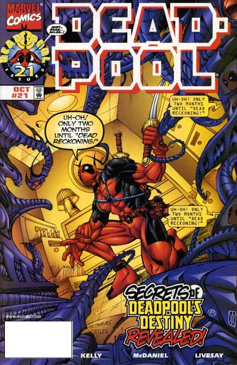 Deadpool #21 cover