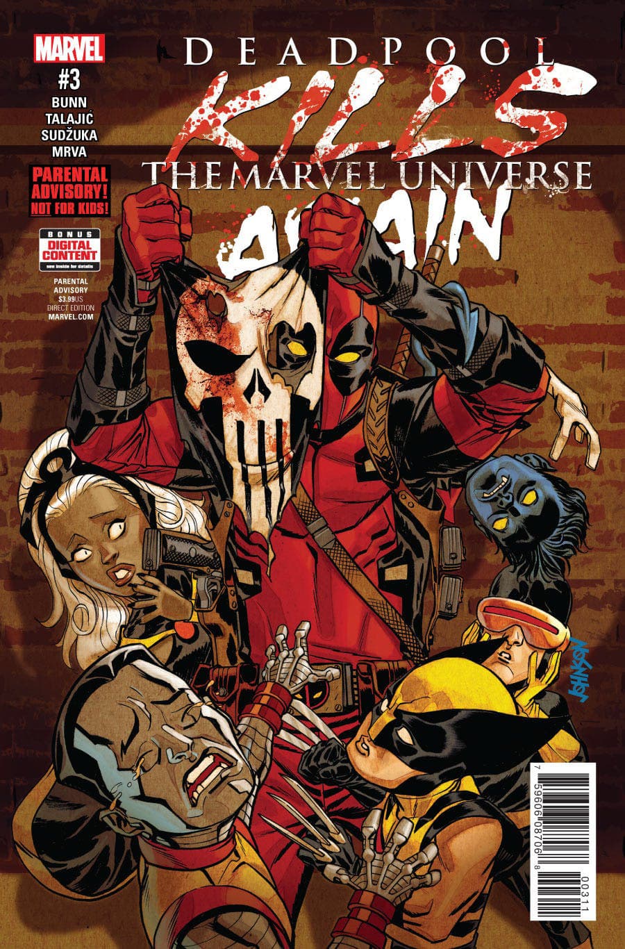 Deadpool Kills The Marvel Universe Again #3 cover
