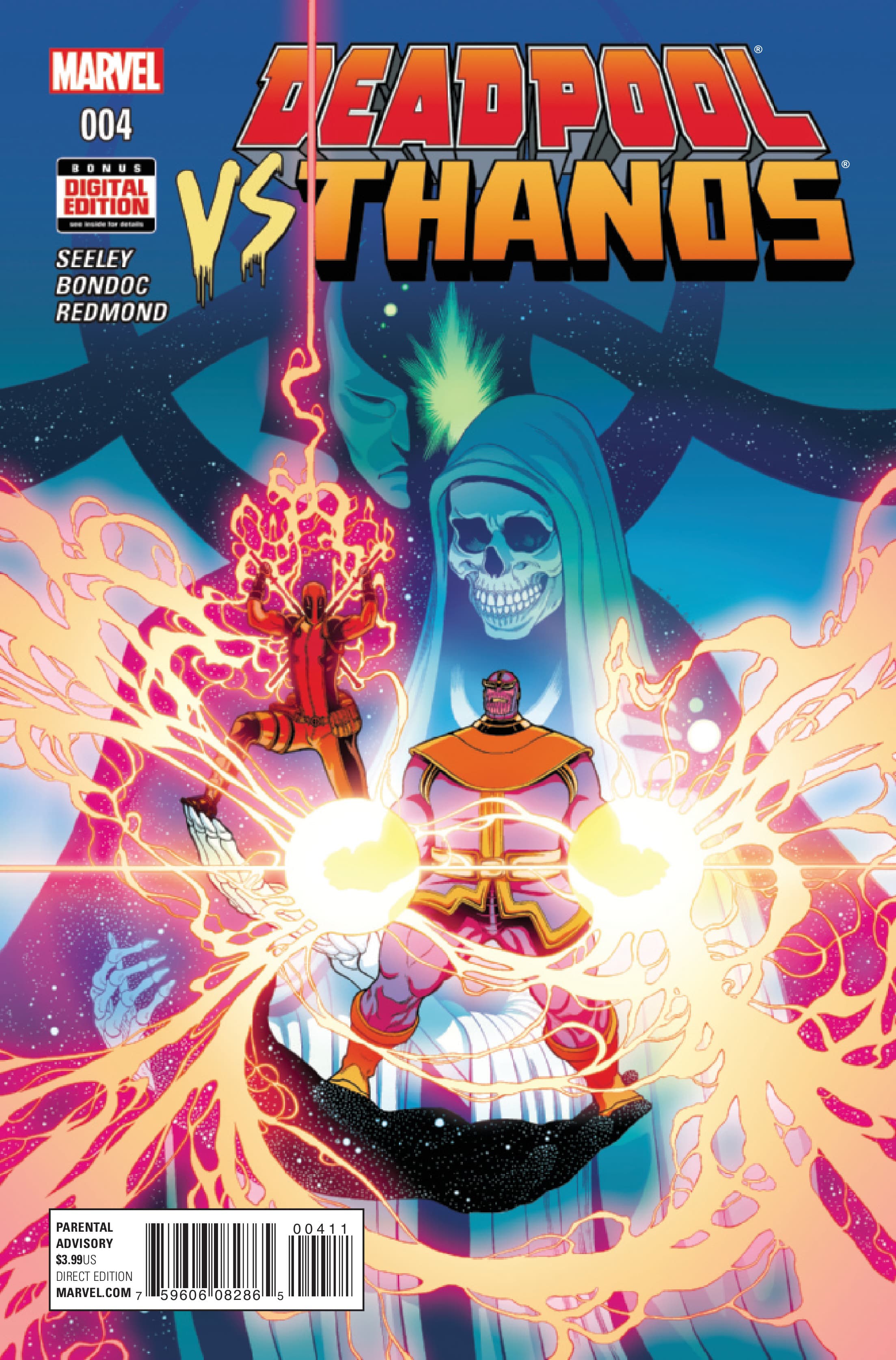 Deadpool vs. Thanos #4 cover