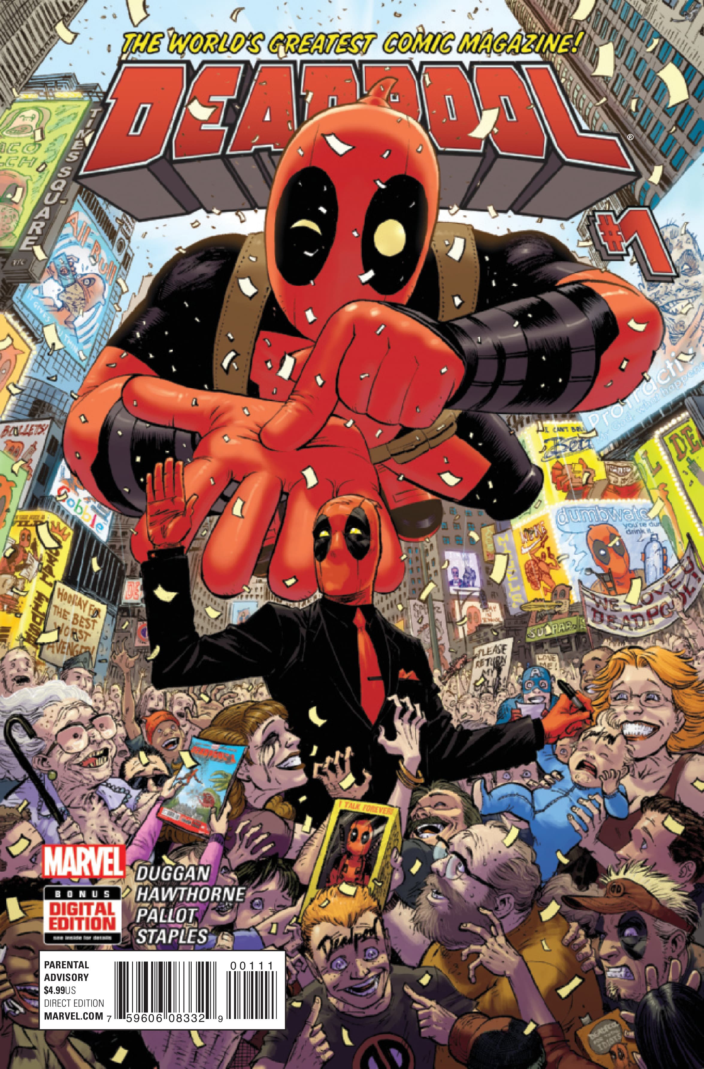Deadpool #1 cover