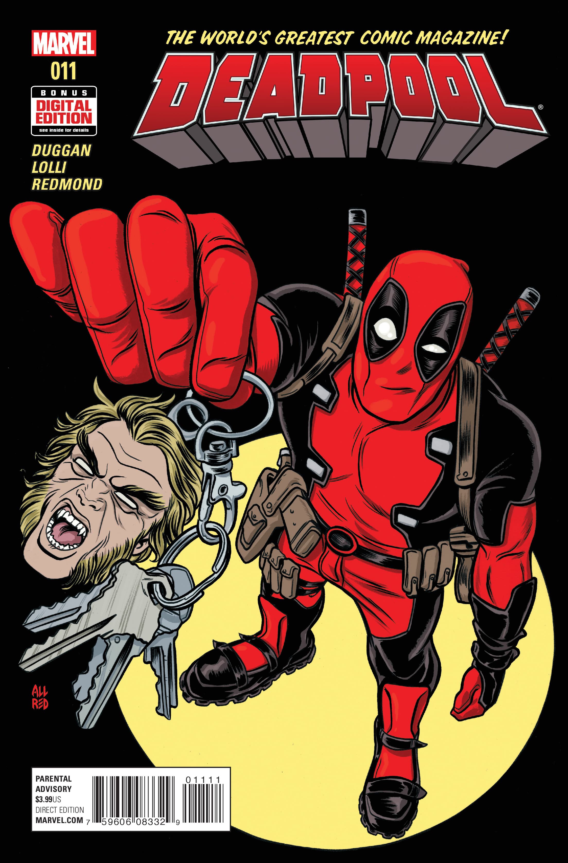 Deadpool #11 cover