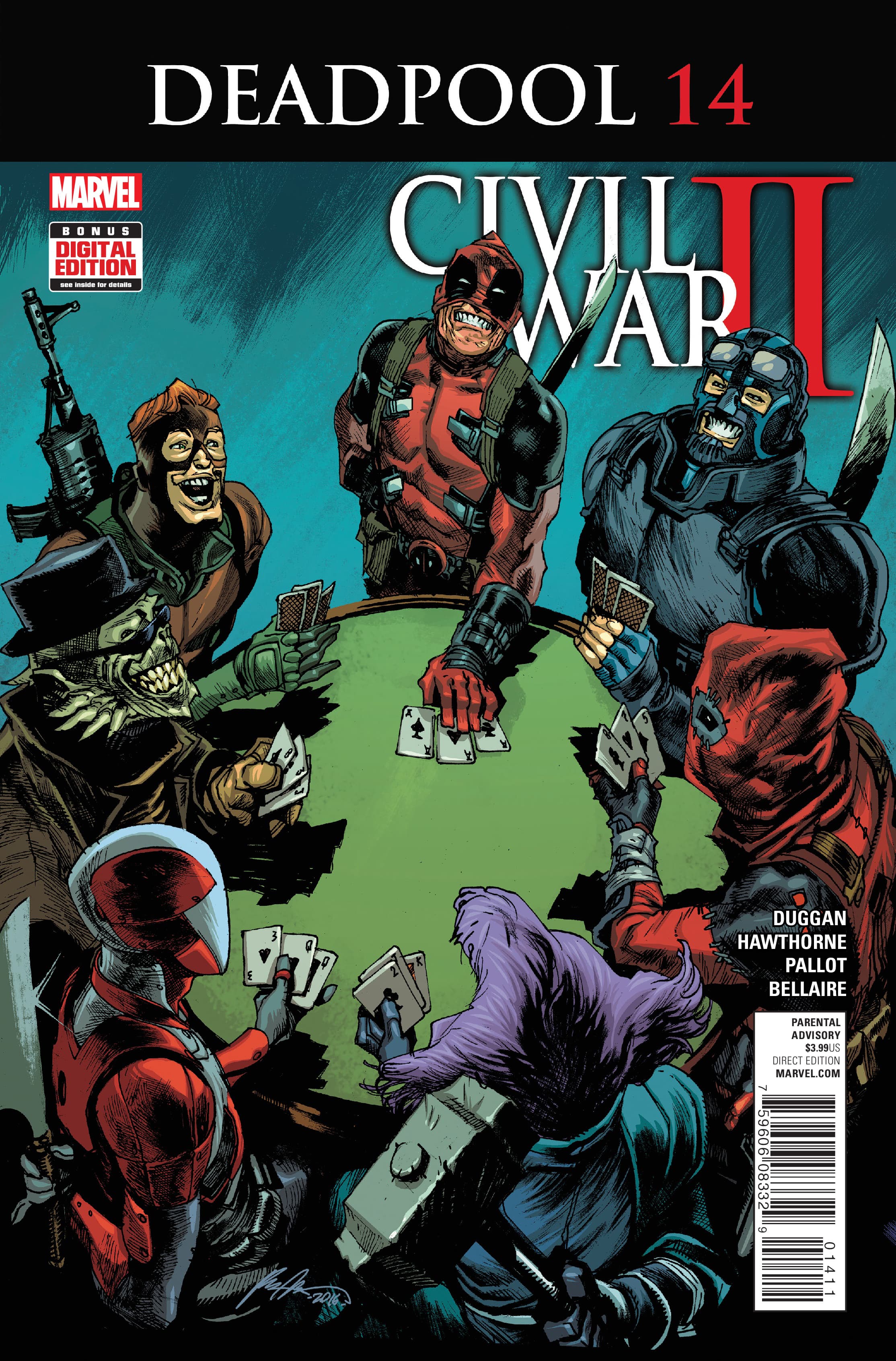 Deadpool #14 cover