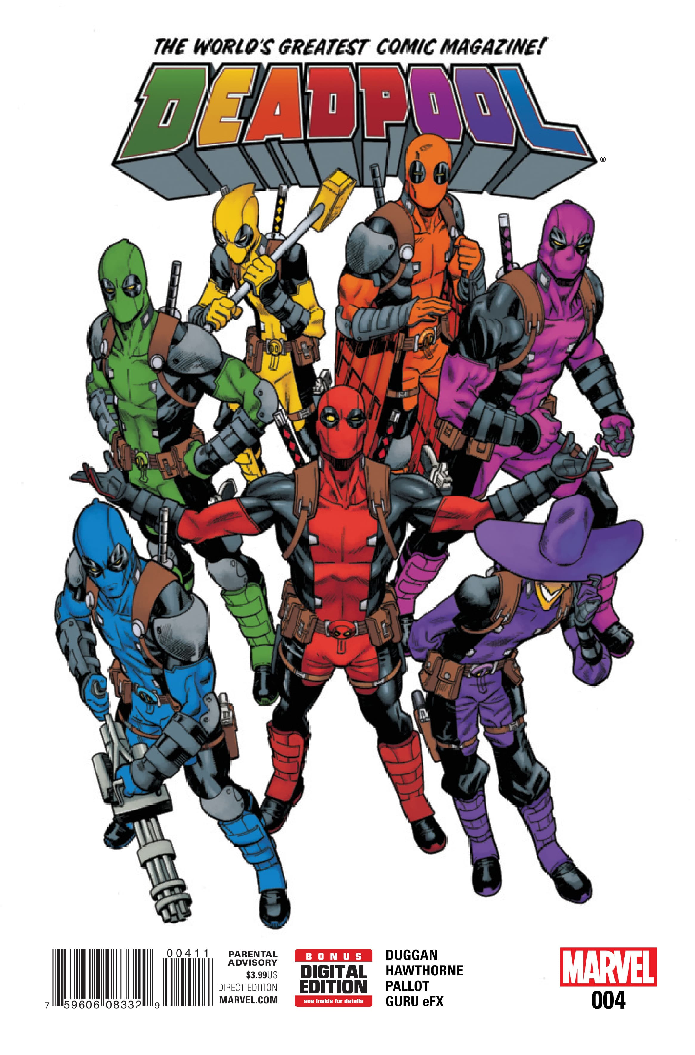 Deadpool #4 cover