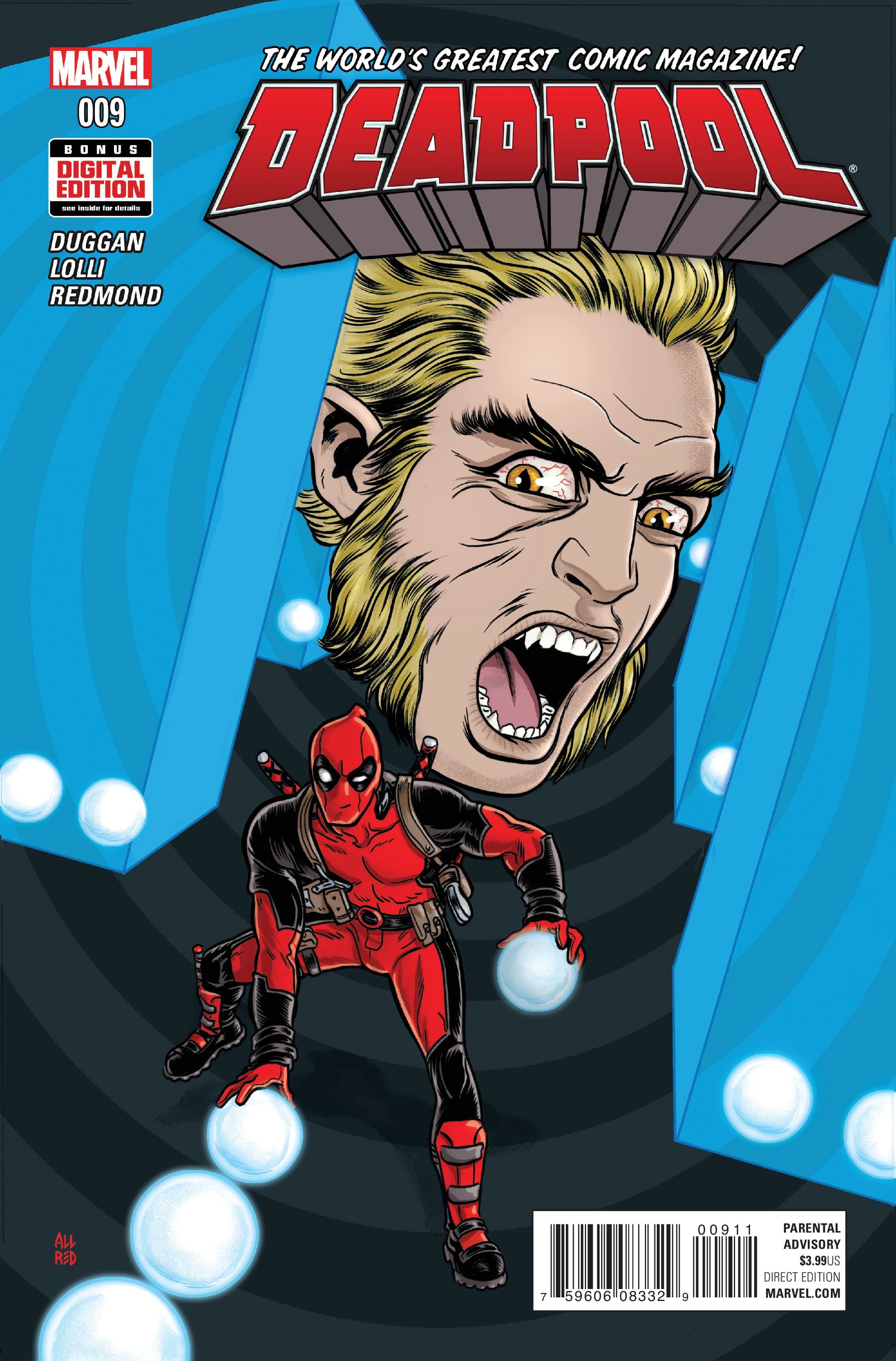 Deadpool #9 cover