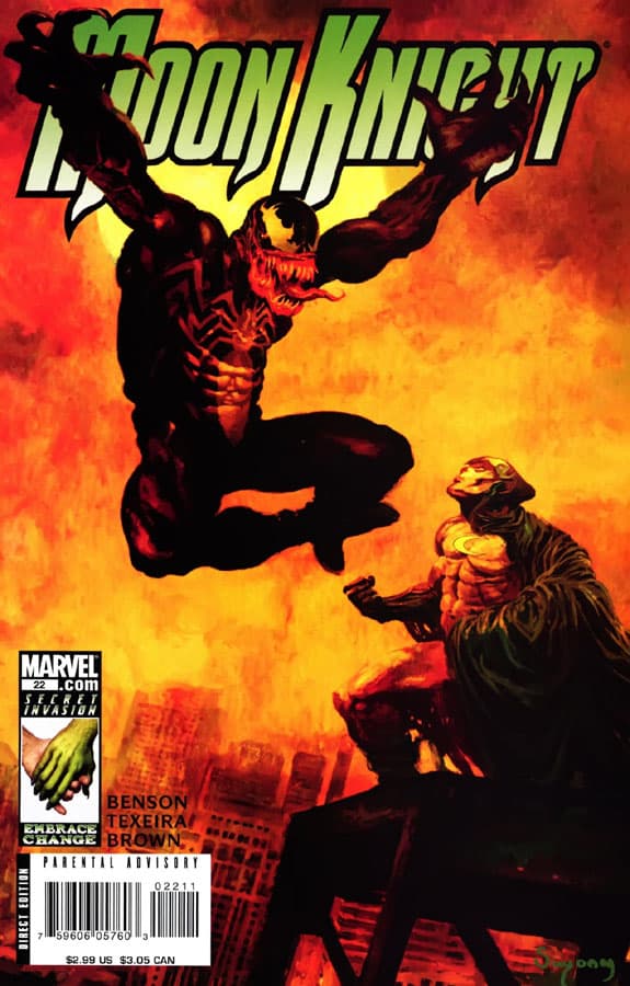 Moon Knight #22 cover