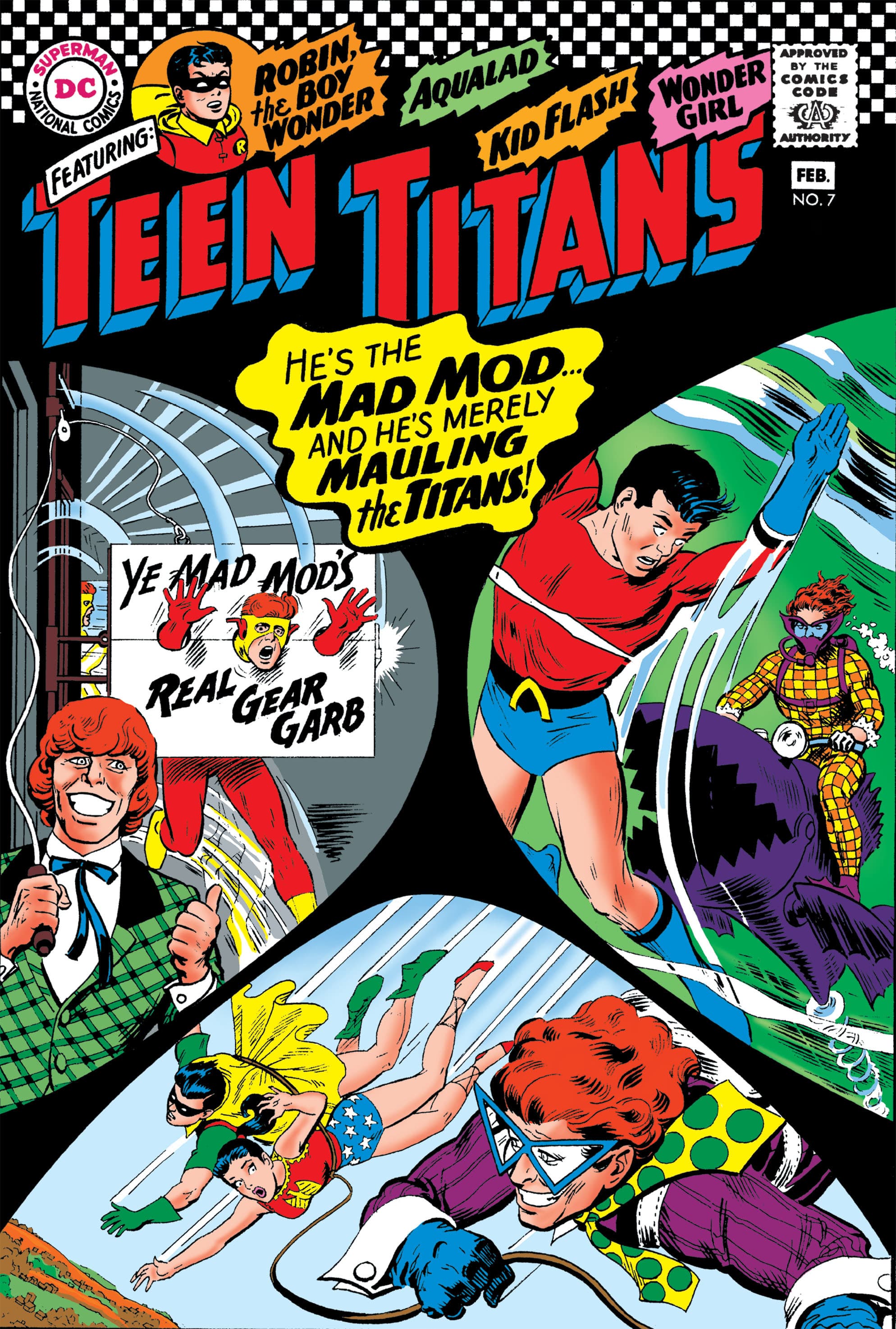 Teen Titans #7 cover