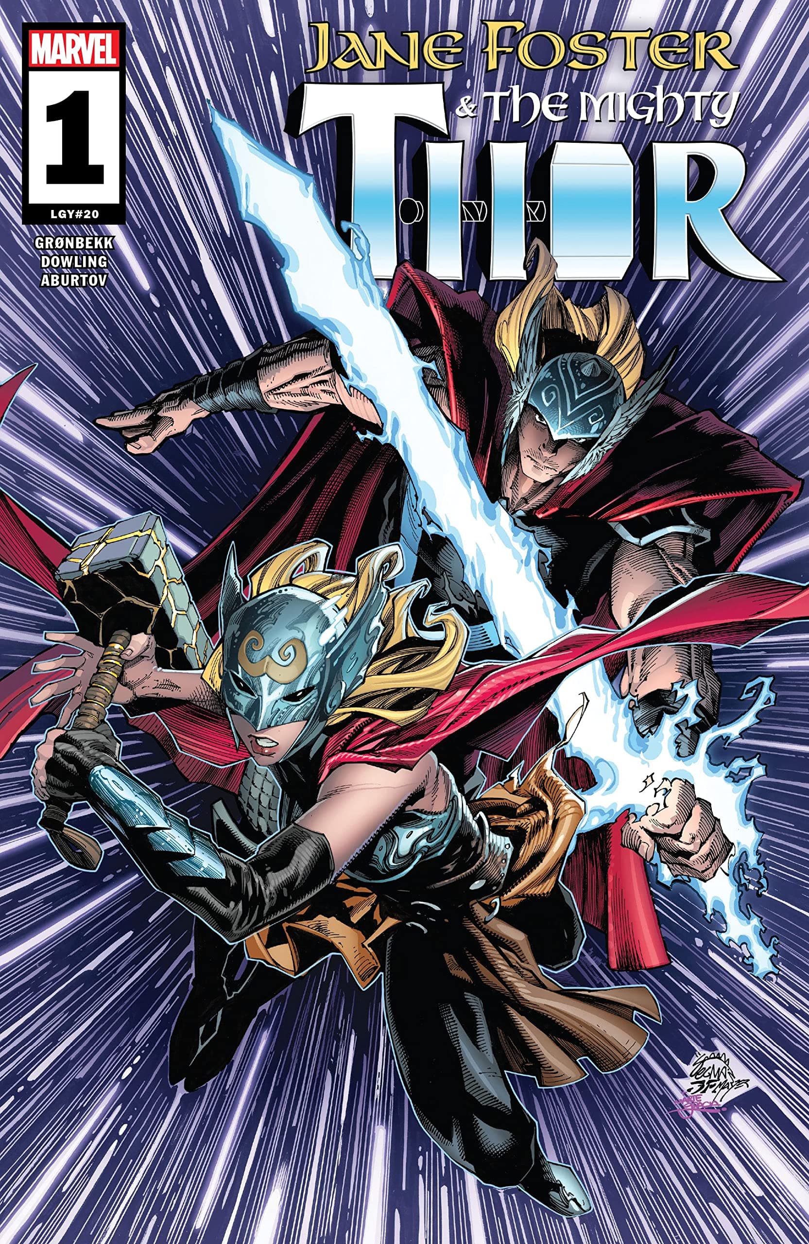 Jane Foster & The Mighty Thor #1 cover