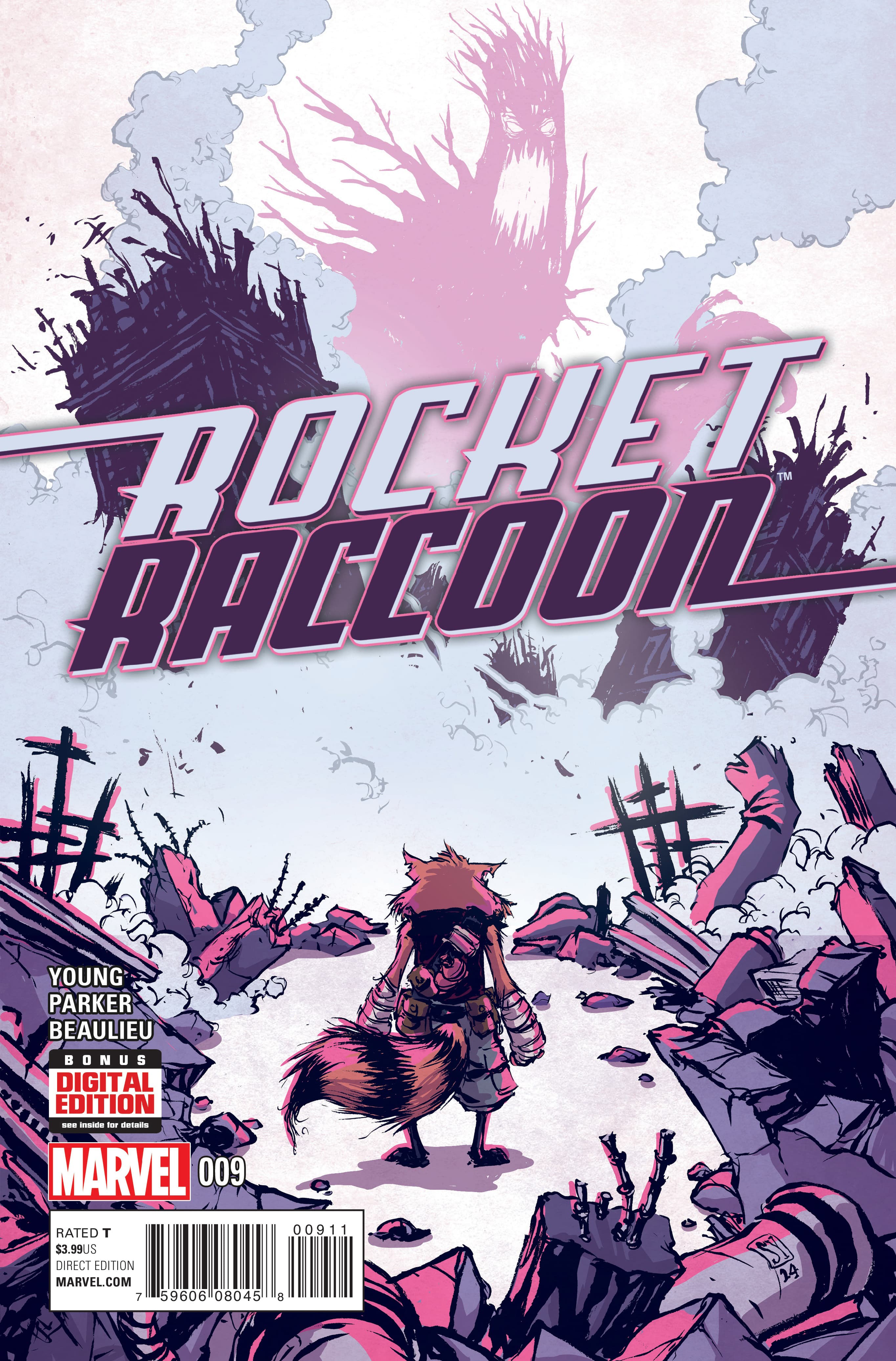 Rocket Raccoon #9 cover