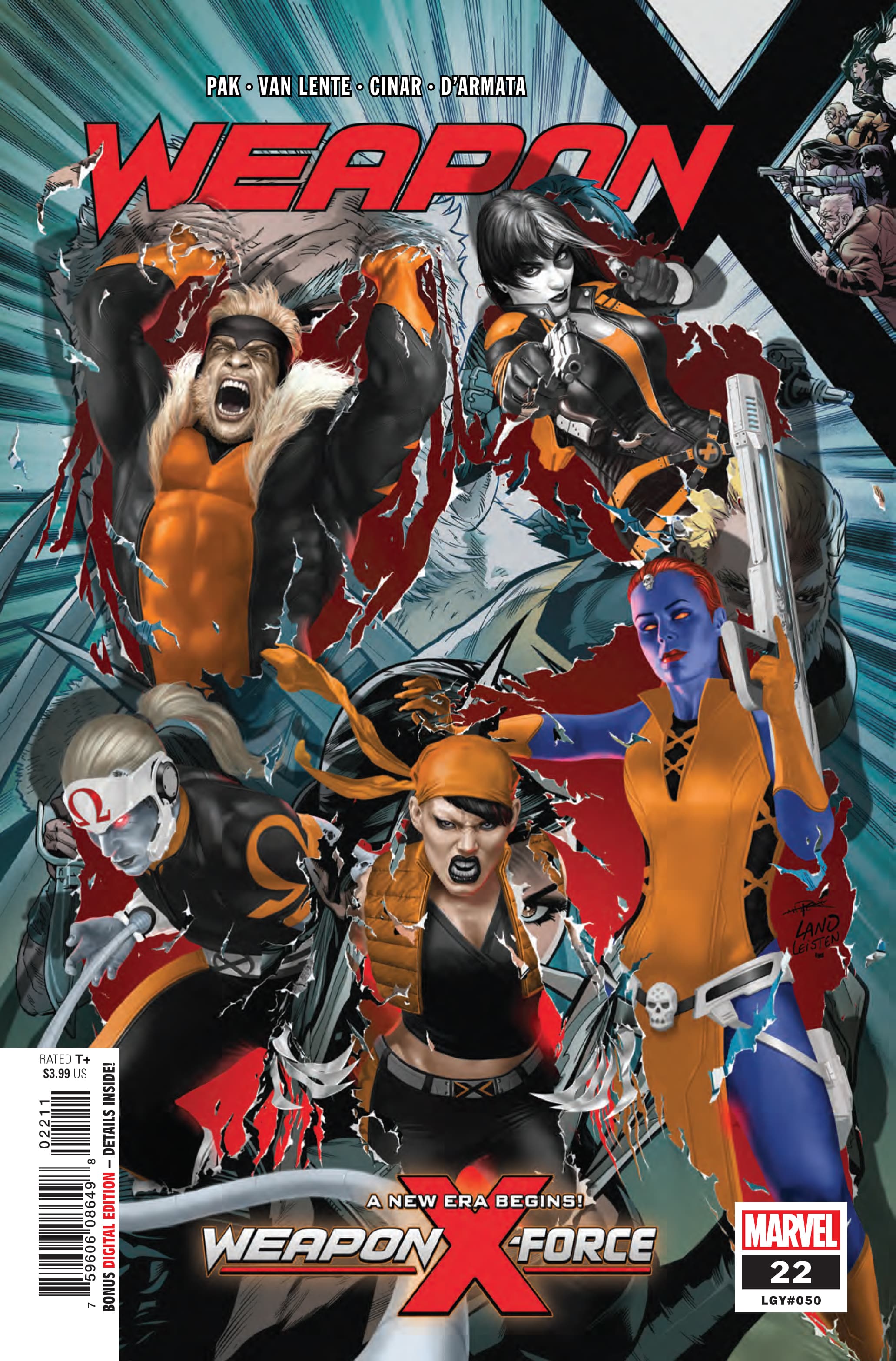 Weapon X #22 cover