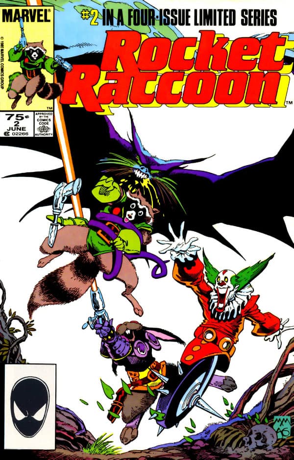 Rocket Raccoon #2 cover