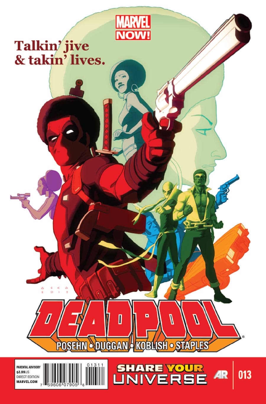 Deadpool #13 cover
