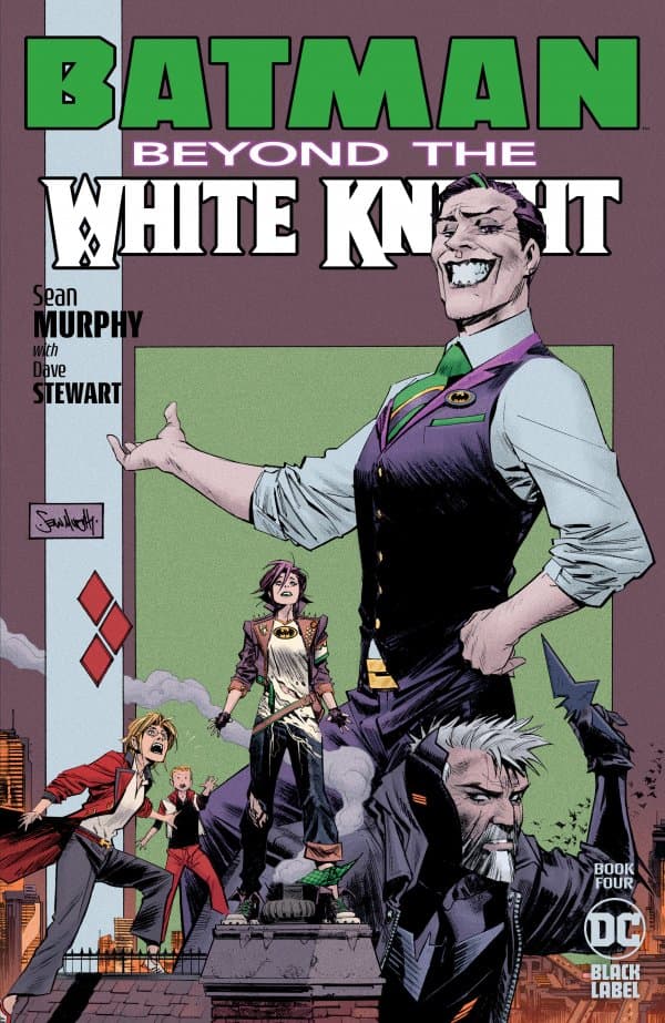 Batman: Beyond the White Knight #4 cover