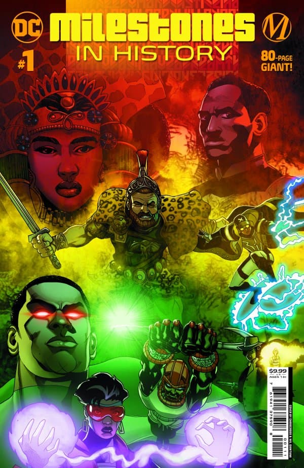 Milestones in History cover — © DC Comics