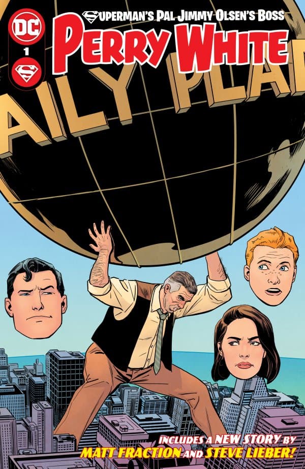 Superman's Pal Jimmy Olsen's Boss Perry White cover — © DC Comics