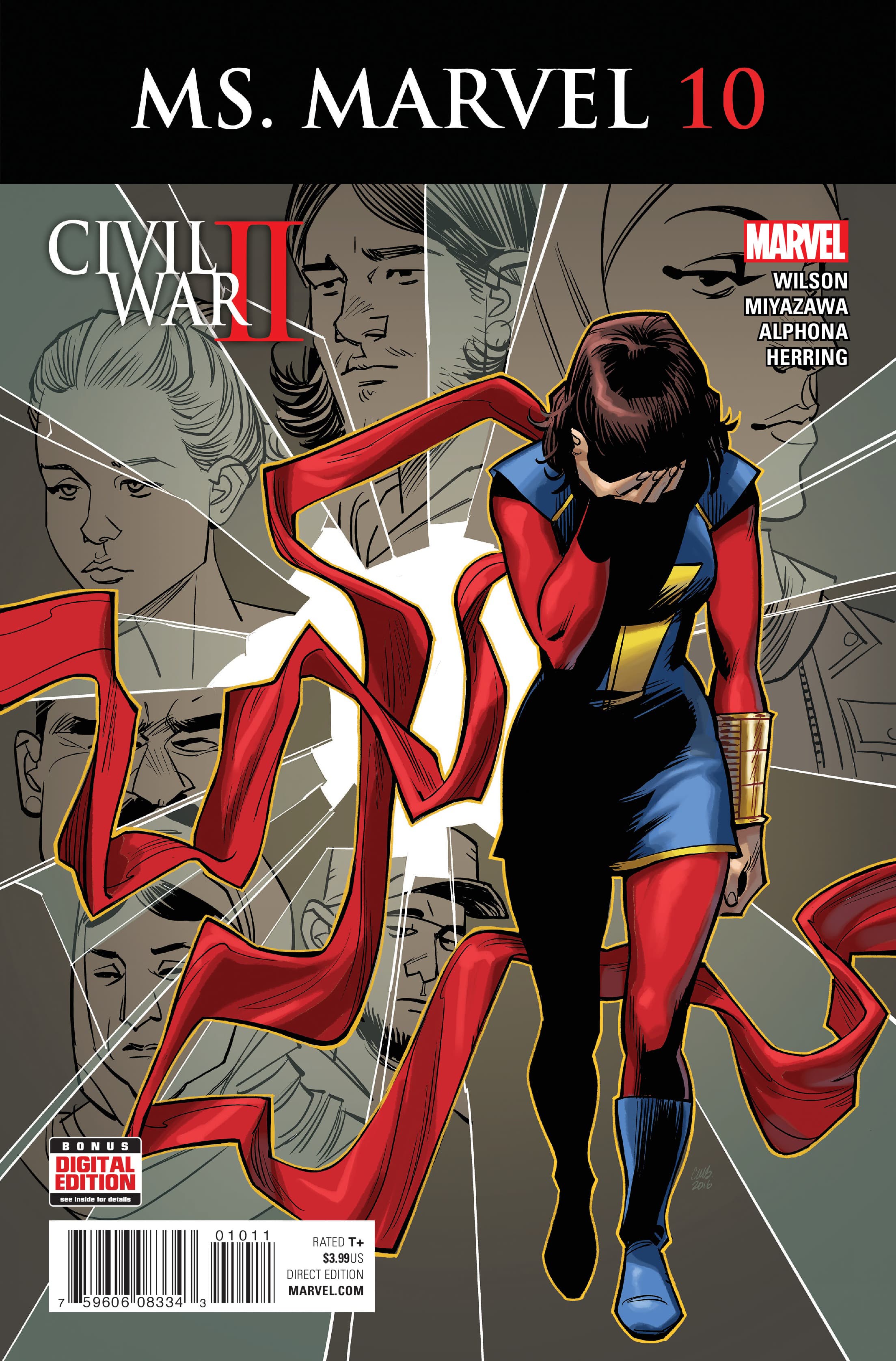 Ms. Marvel #10 cover