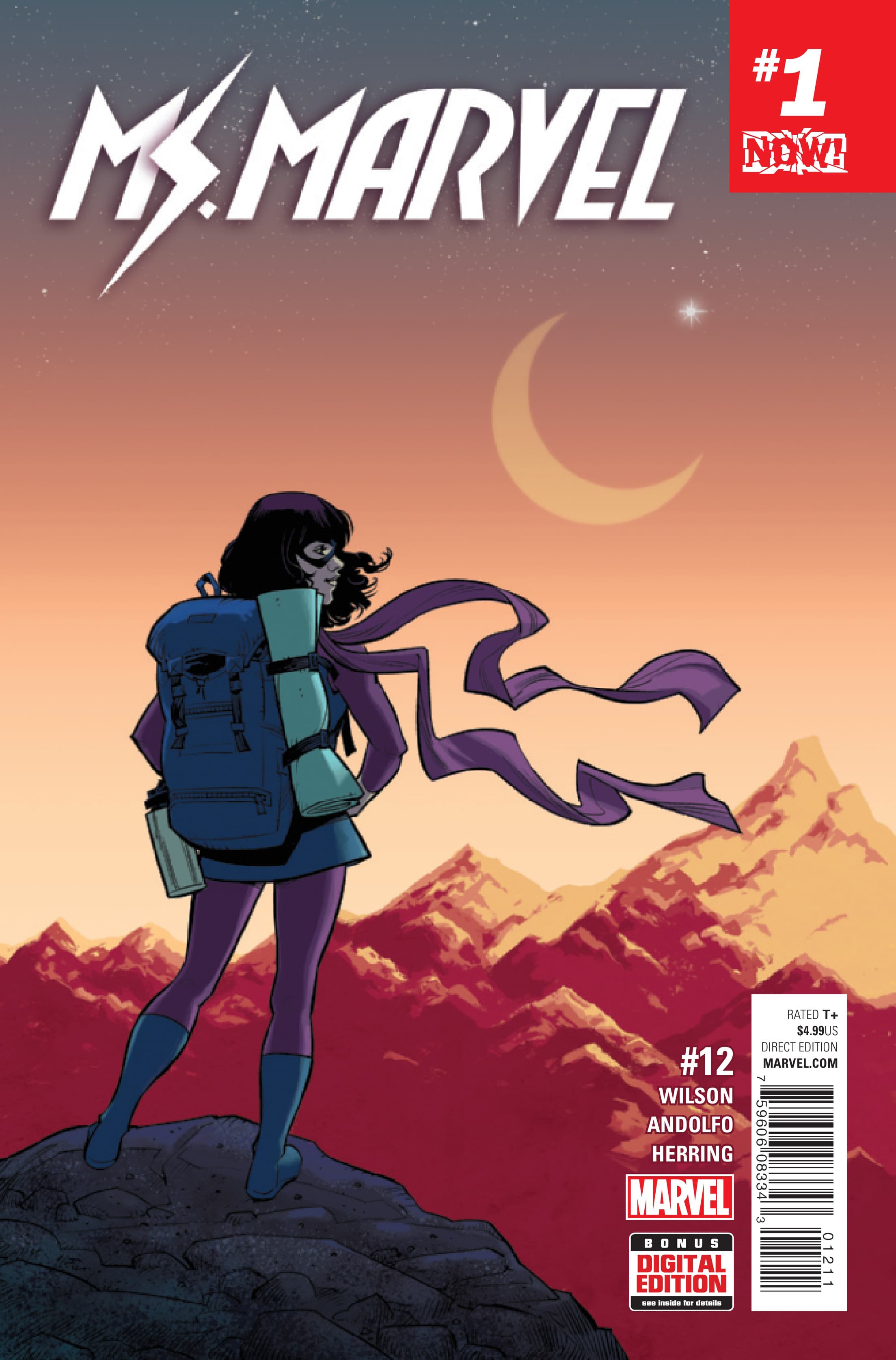 Ms. Marvel #12 cover