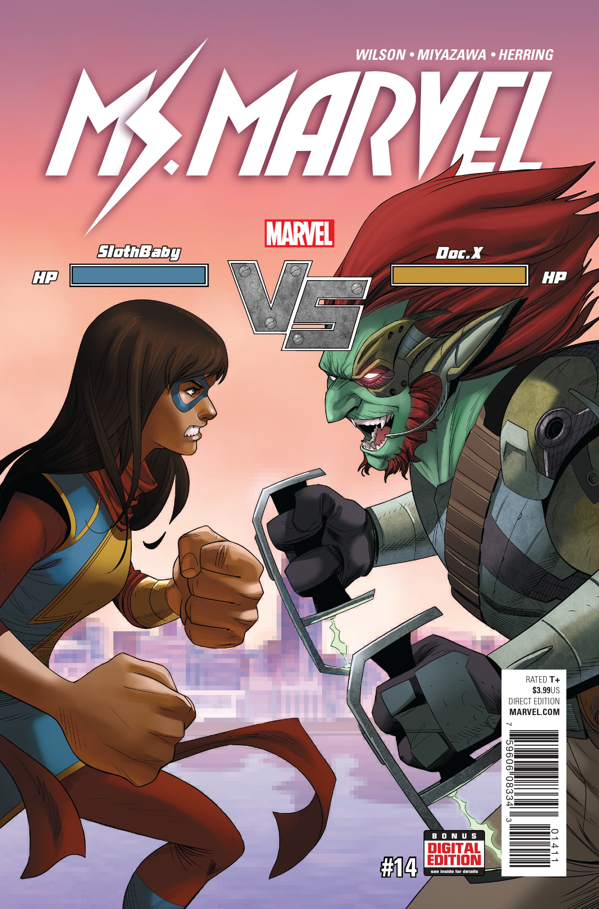 Ms. Marvel #14 cover