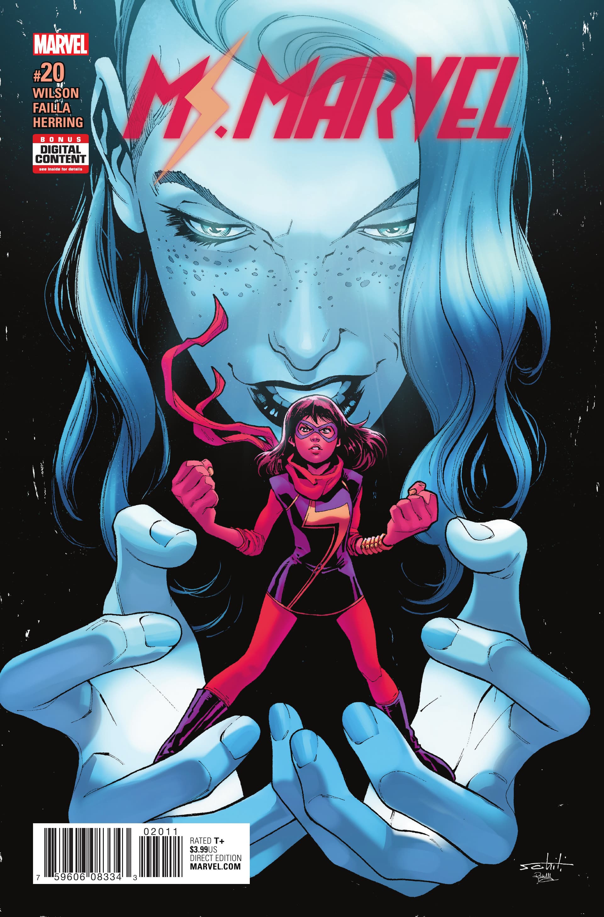 Ms. Marvel #20 cover