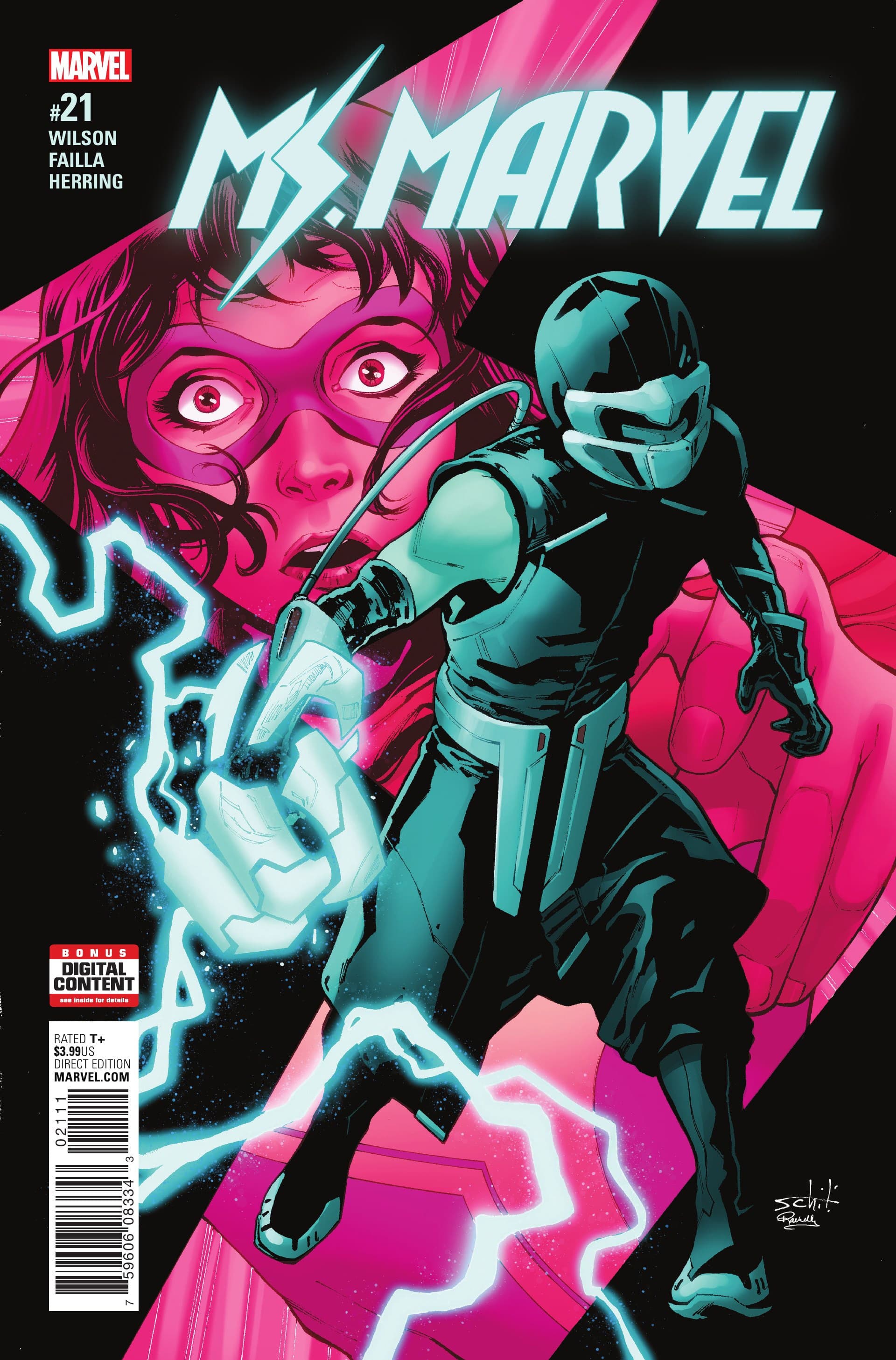 Ms. Marvel #21 cover