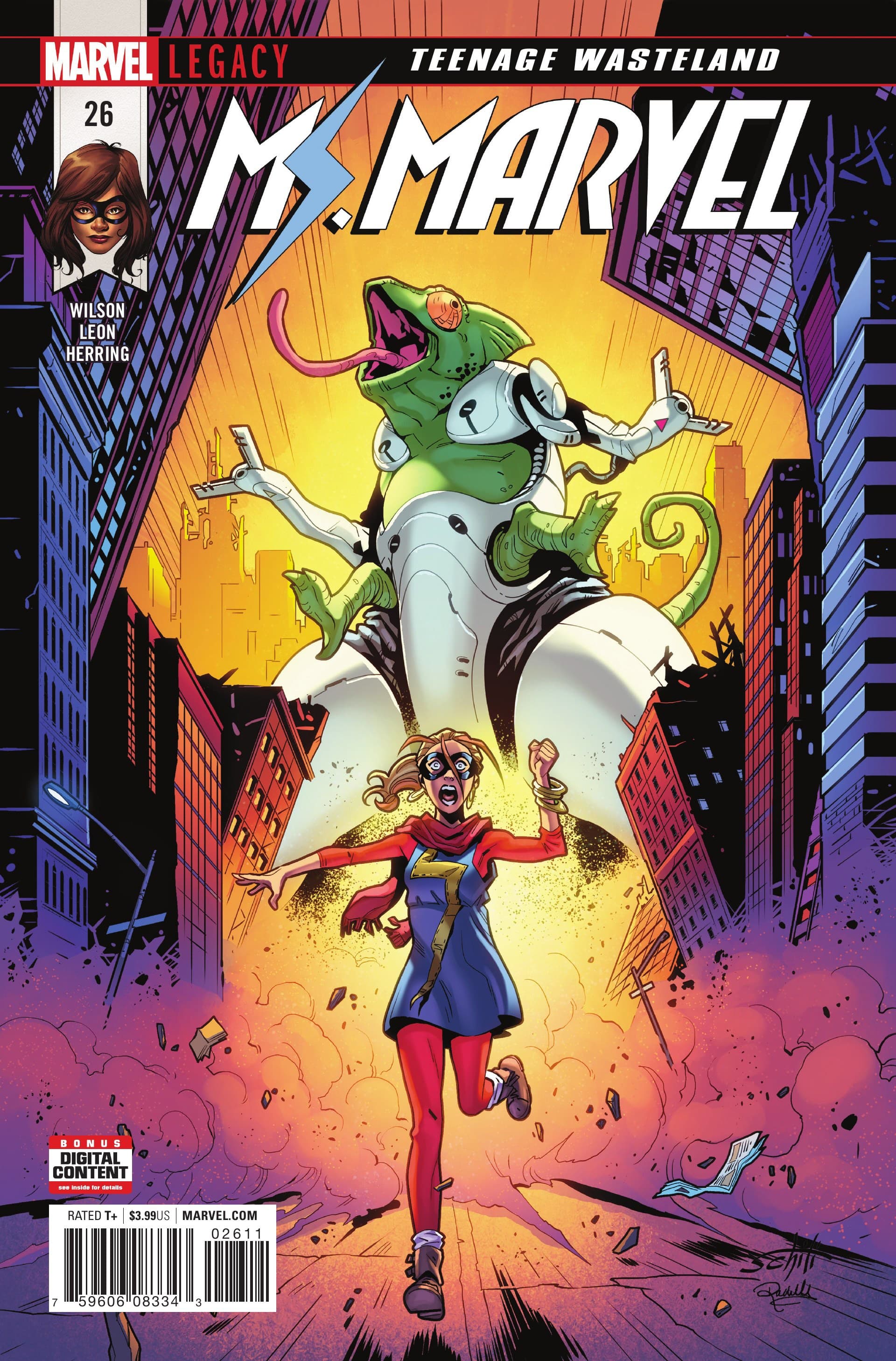Ms. Marvel #26 cover