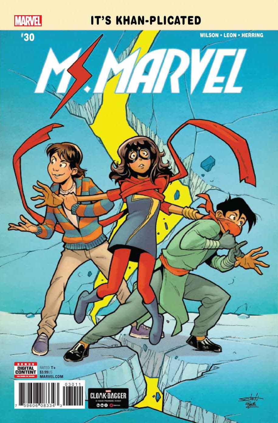 Ms. Marvel #30 cover