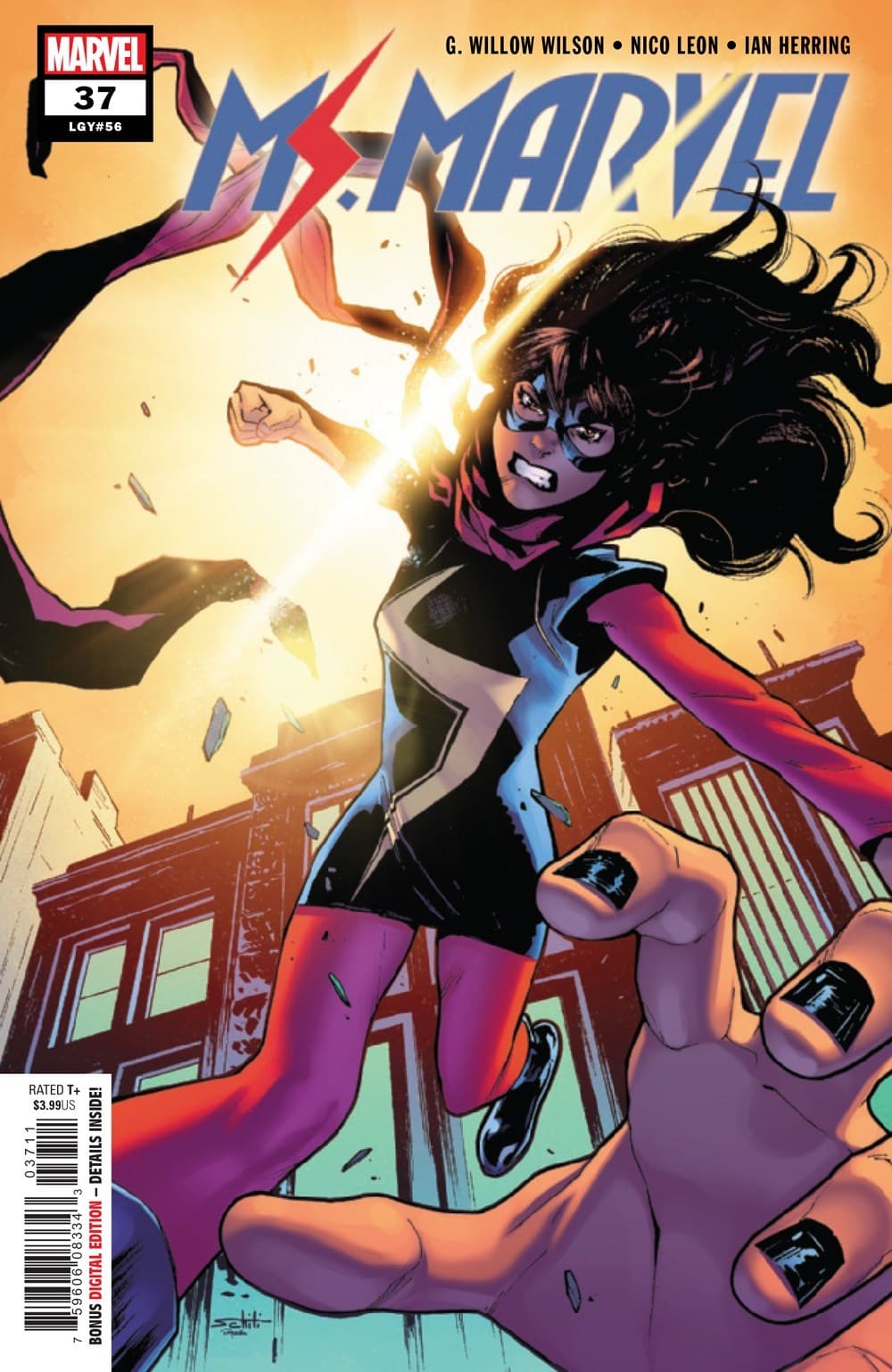 Ms. Marvel #37 cover