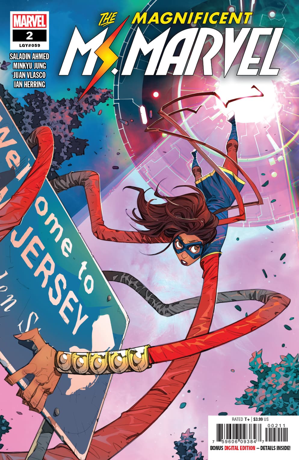 The Magnificent Ms. Marvel #2 cover