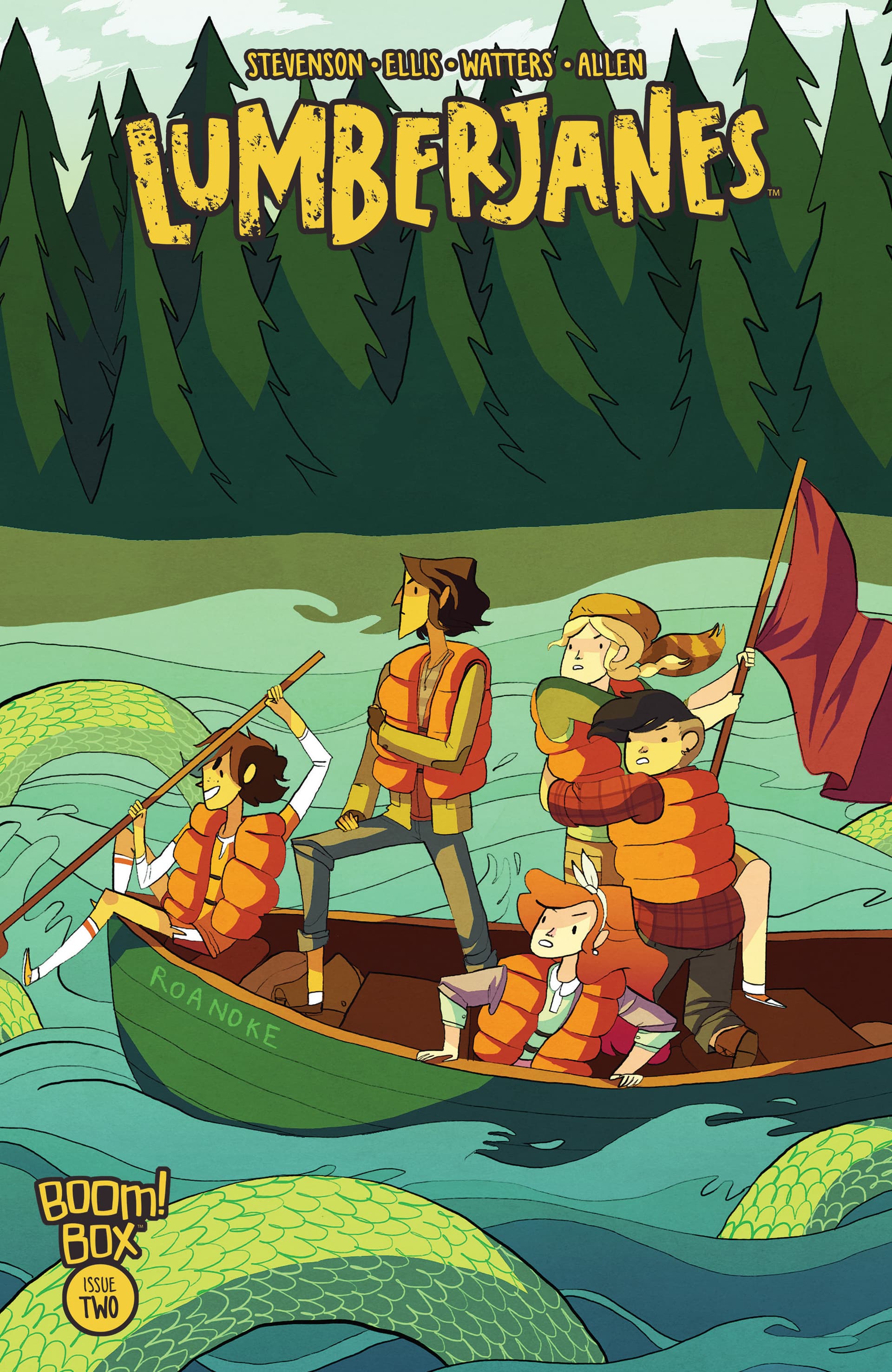 Lumberjanes #2 cover
