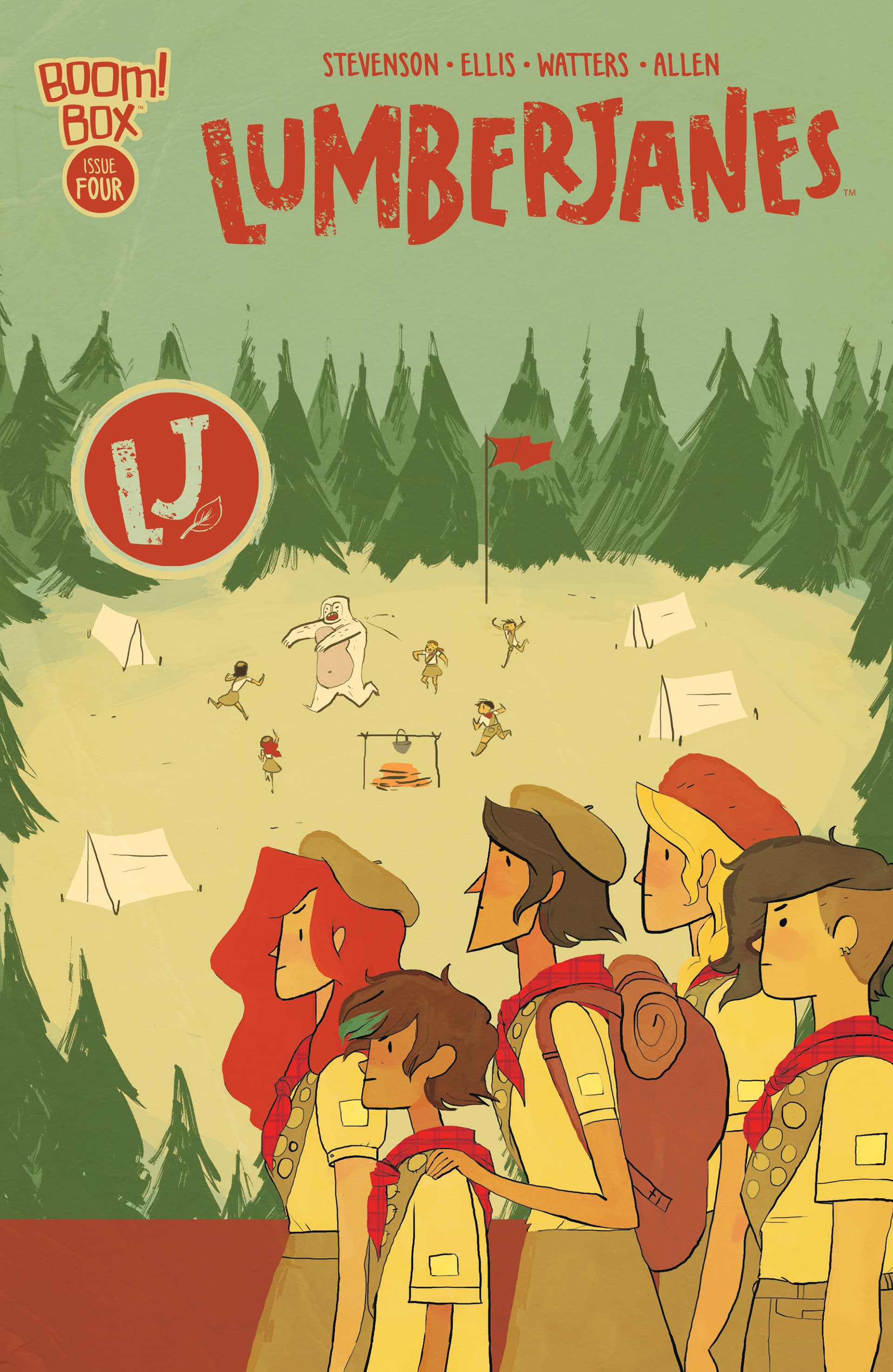 Lumberjanes #4 cover