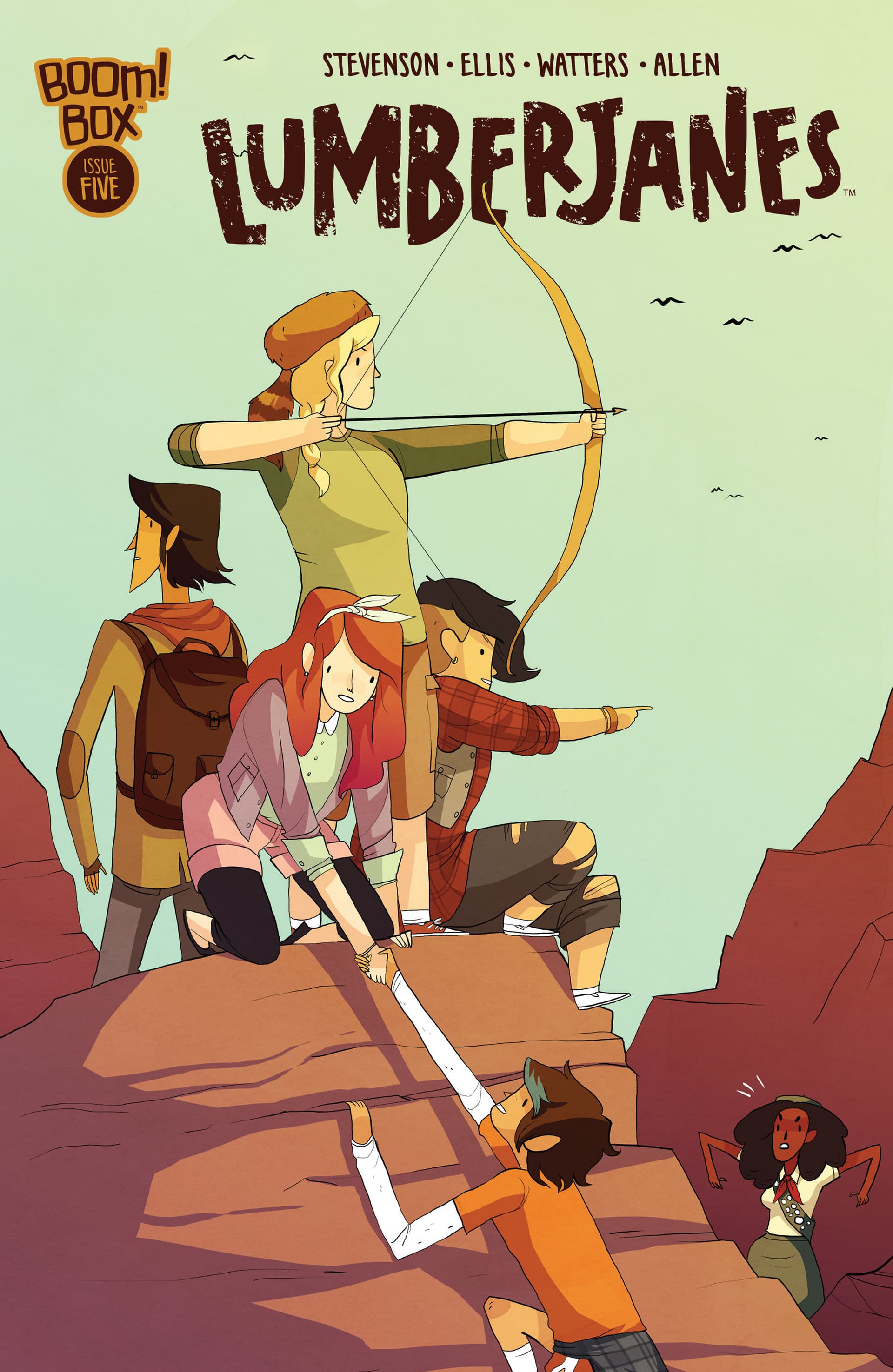 Lumberjanes #5 cover