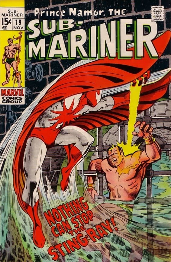 Sub-Mariner #19 cover