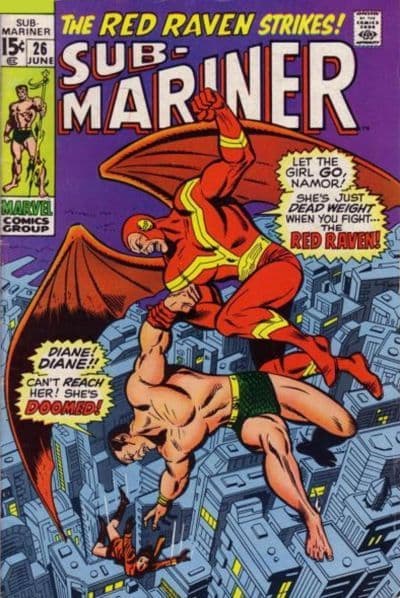 Sub-Mariner #26 cover