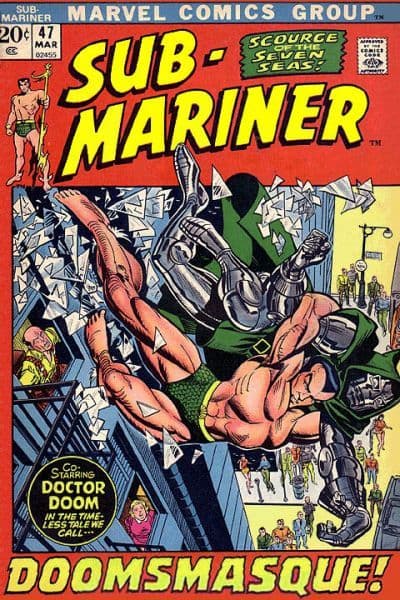 Sub-Mariner #47 cover