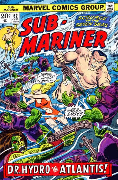 Sub-Mariner #62 cover