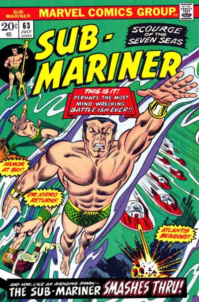 Sub-Mariner #63 cover