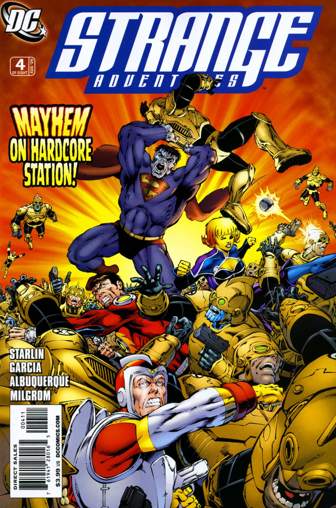 Strange Adventures #4 cover
