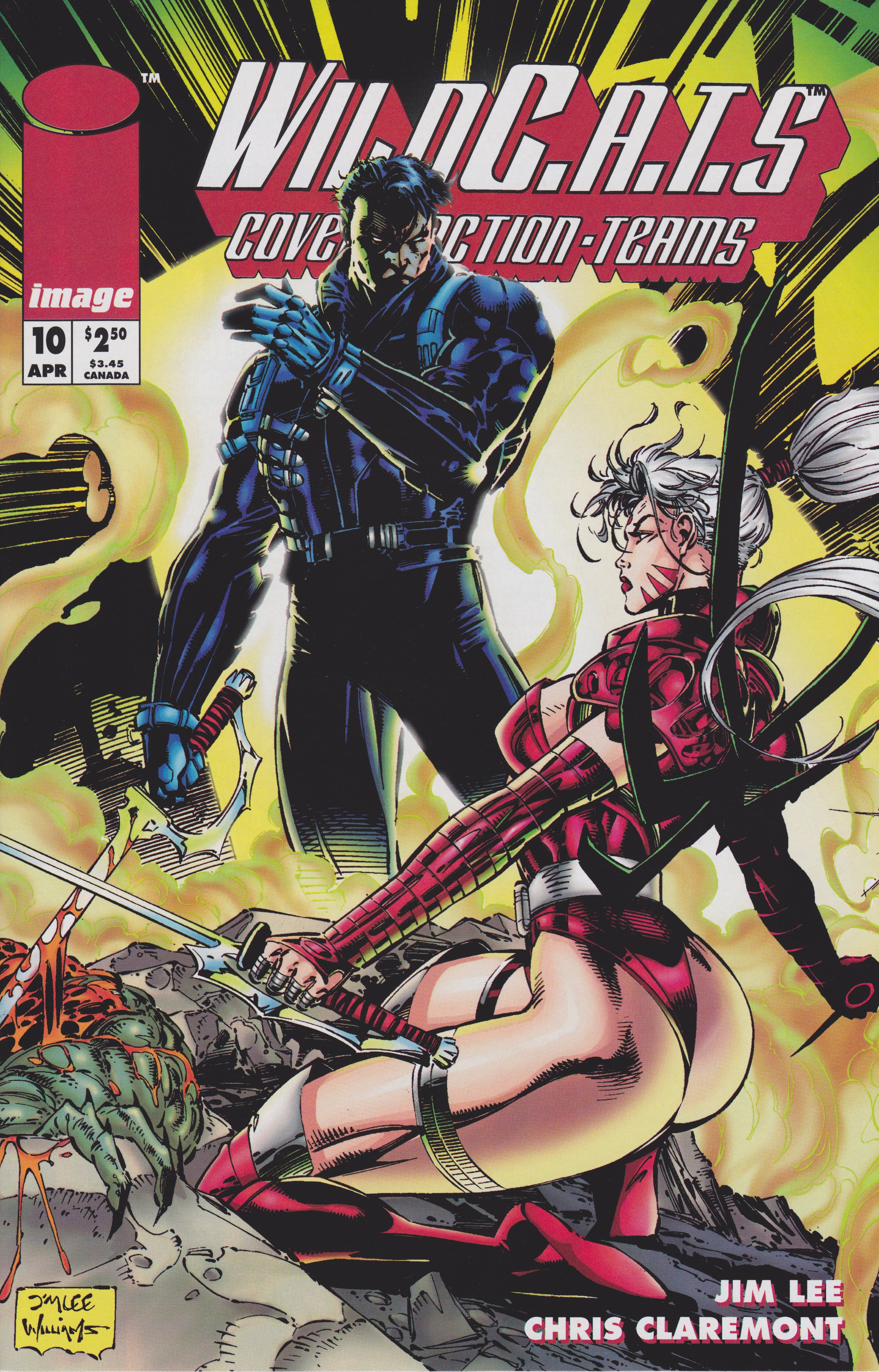 WildC.A.T.s: Covert Action Teams #10 cover