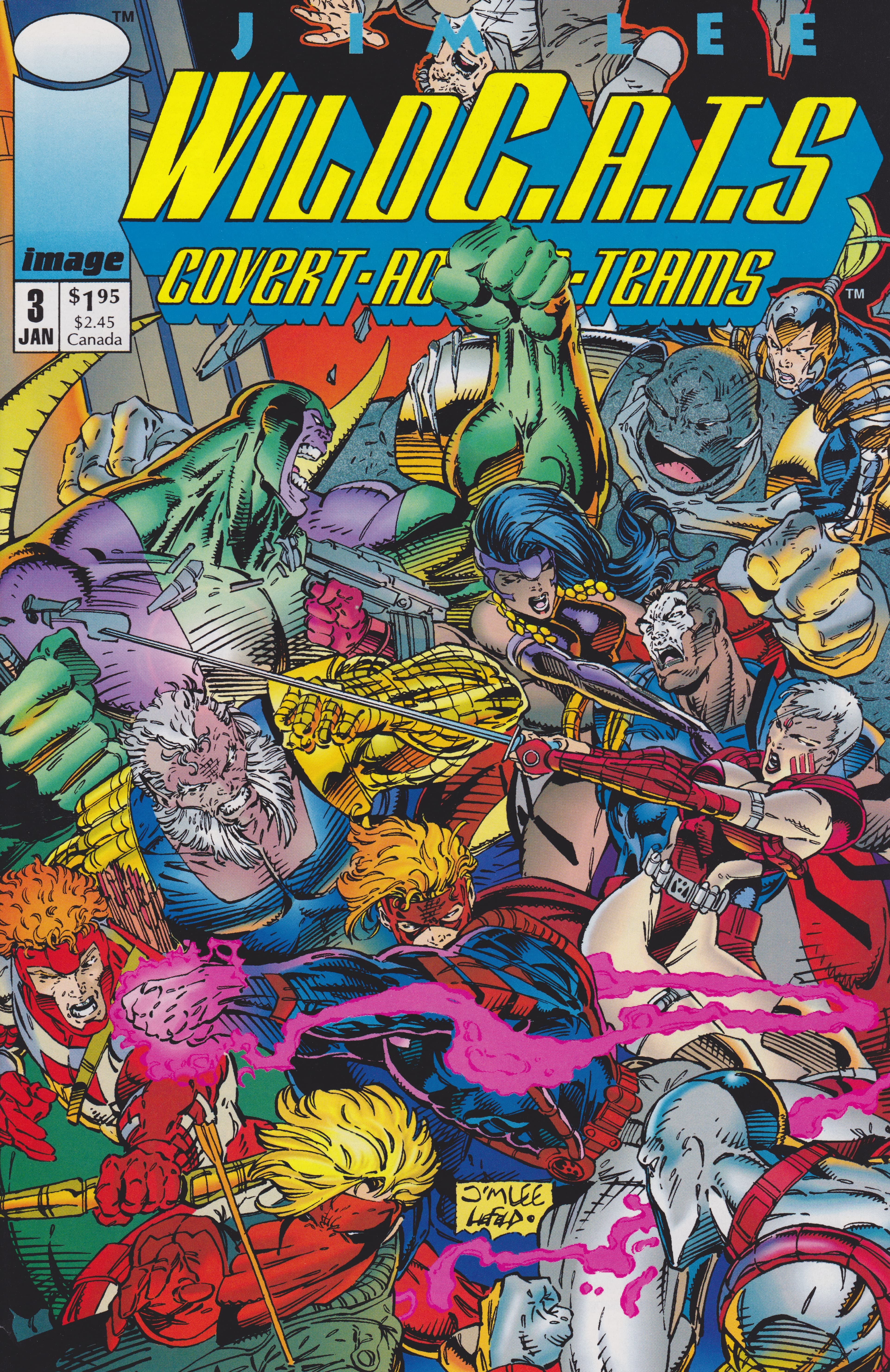 WildC.A.T.s: Covert Action Teams #3 cover