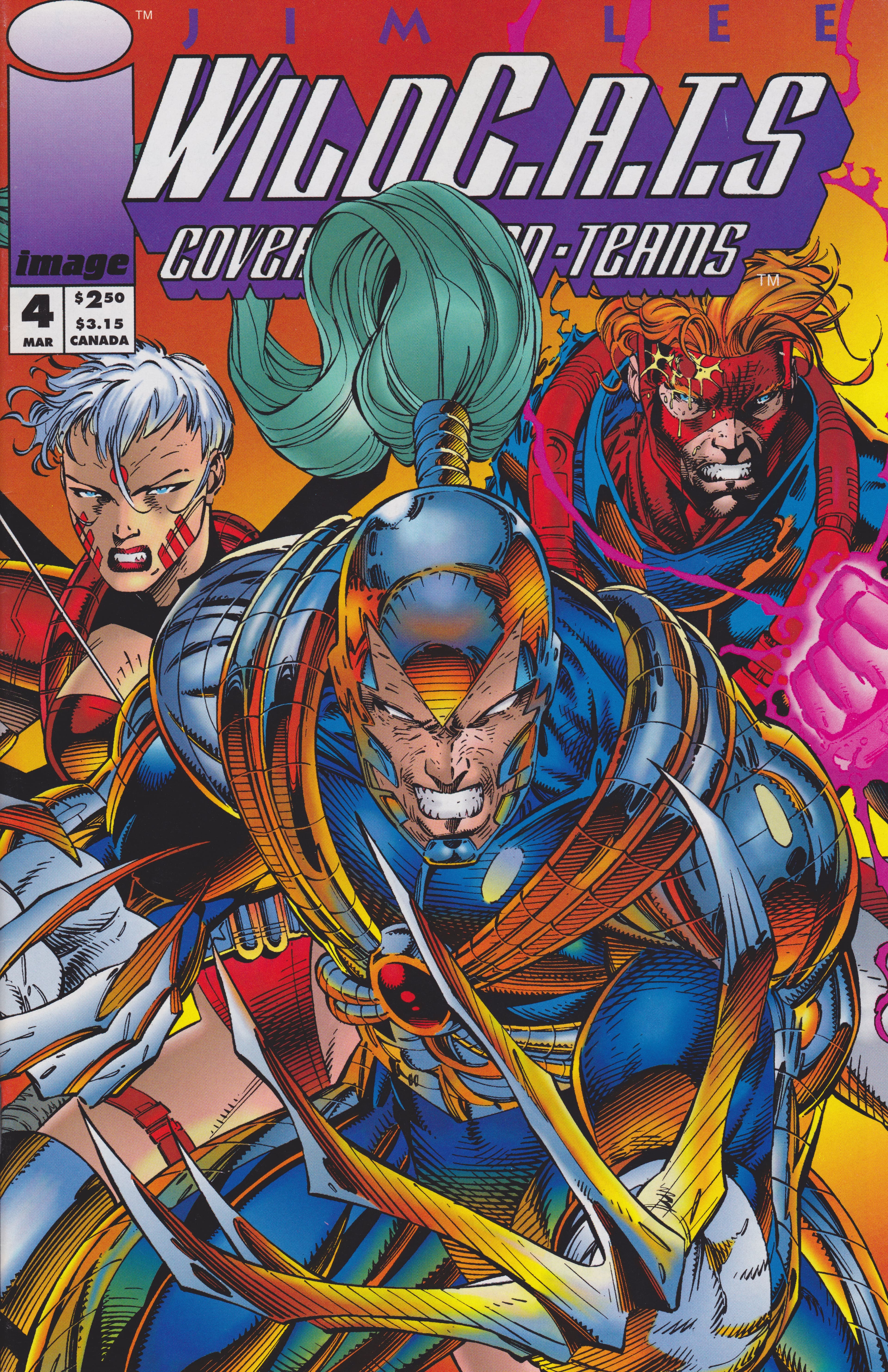 WildC.A.T.s: Covert Action Teams #4 cover