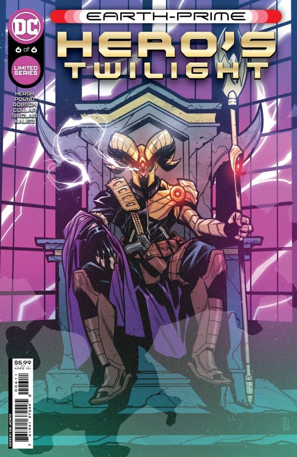 Earth-Prime: Hero's Twilight cover — © DC Comics