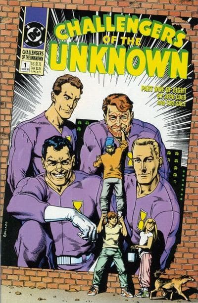 Challengers of the Unknown #1 cover