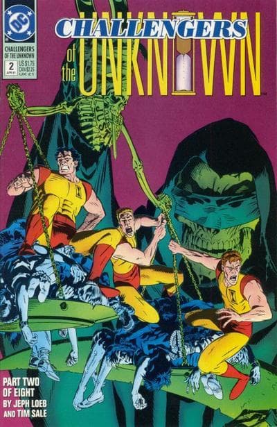 Challengers of the Unknown #2 cover