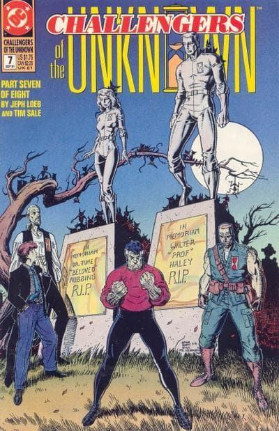 Challengers of the Unknown #7 cover